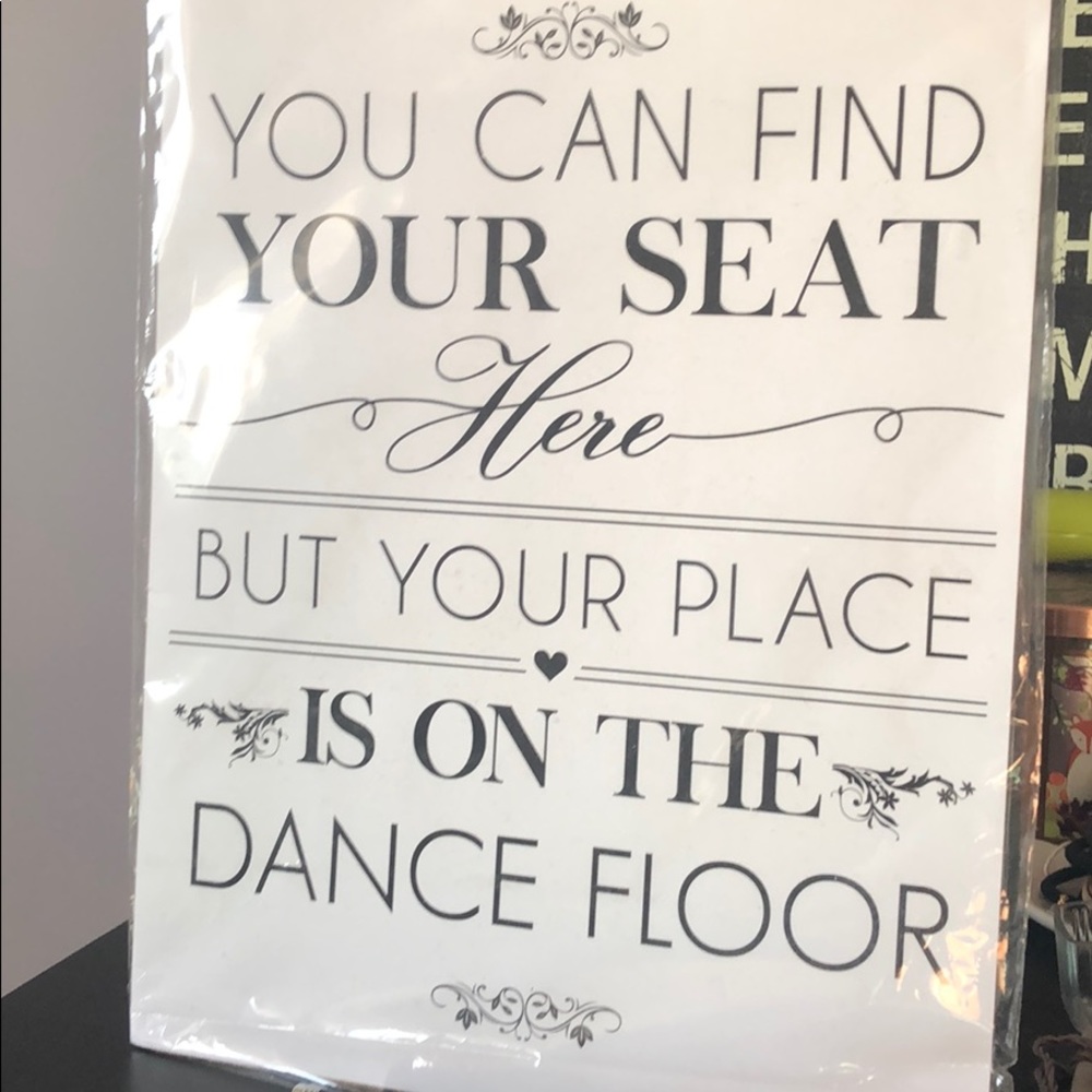 Wedding sign